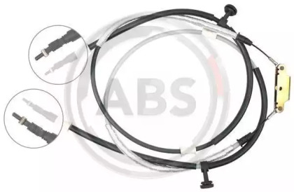 Трос ручного гальма OPEL VECTRA (вир-во ABS)