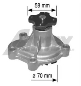 AIRTEX OPEL помпа води Astra,Combo,Vectra B 1.7D,TD