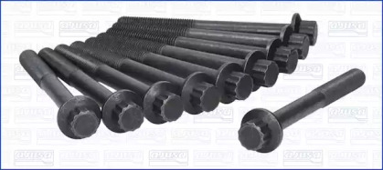 Комплект болтів з головкою системи TORX з чорного металу