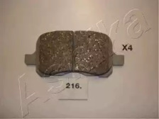 Гальмівні колодки, дискове гальмо (набір)