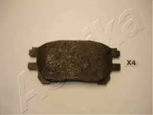 Гальмівні колодки, дискове гальмо (набір)