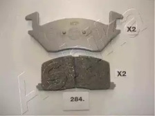 Гальмівні колодки, дискове гальмо (набір)
