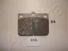 Гальмівні колодки, дискове гальмо (набір)