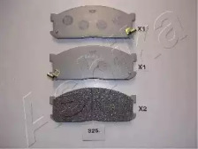 Гальмівні колодки, дискове гальмо (набір)