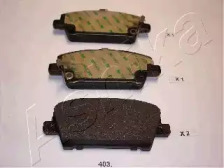 Гальмівні колодки, дискове гальмо (набір)