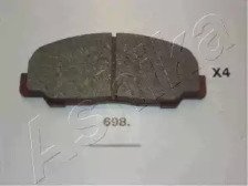 Гальмівні колодки, дискове гальмо (набір)