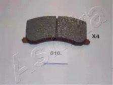Гальмівні колодки, дискове гальмо (набір)