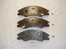 Гальмівні колодки, дискове гальмо (набір)