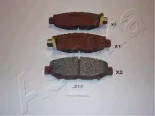 Гальмівні колодки, дискове гальмо (набір)