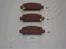 Гальмівні колодки, дискове гальмо (набір)