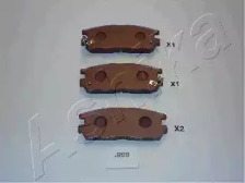 Гальмівні колодки, дискове гальмо (набір)