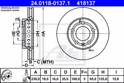 Гальмівні диски FOX liftback (5Z1, 5
