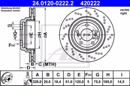Two-piece brake disk