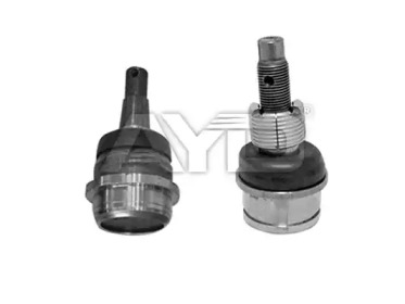 Ремкомплект кульових опор в поворотний кулак (кон 15.85*19.1mm верхн., кон 17.6*21.1mm нижн.) GRAND CHEROKEE II (WJ, WG) (-05) WRANGLER III (JK) (06-) (89-15371) AYD
