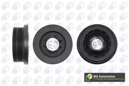 Belt pulley, crankshaft