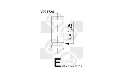 ZAWУR GЈOWICY R 1.4-1.6 16V WYD. 1 SZT.