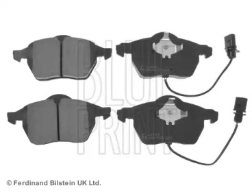BLUE PRINT AUDI гальмівні колодки перед. AUDI A4/6 VW Passat -05 SKODA Superb (овальний розєм)