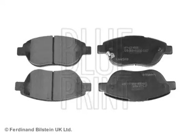 BLUE PRINT гальмівні колодки передн.Opel Corsa D, PEUGEOT 1.6Hdi 09-