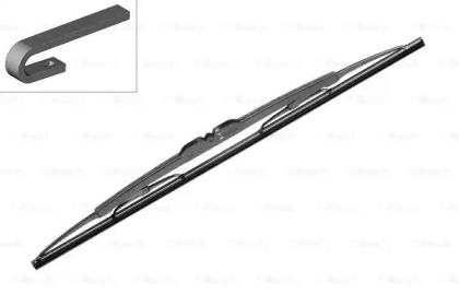 Щетка стеклоочистителя каркасная Bosch Rear