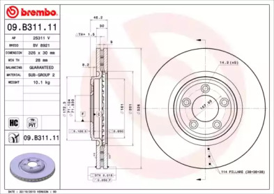 Гальмівні диски XF I (X250), 03.08-0