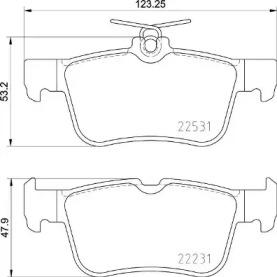 Гальмівні колодки S-MAX (CJ, WA6), 01.