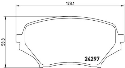 Гальмівні колодки MX-5 III (NC), 03.05