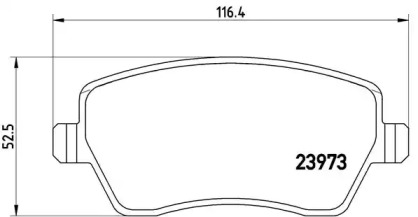Гальмівні колодки NOTE (E11, NE11), 01