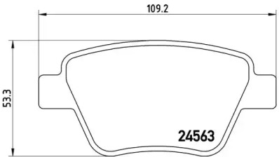 Гальмівні колодки ALTEA XL (5P5, 5P8),