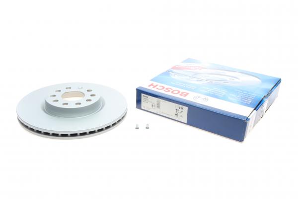 BOSCH гальмівний диск передн. AUDI A3 03- VW Golf V, Passat 05- SKODA (312*25)