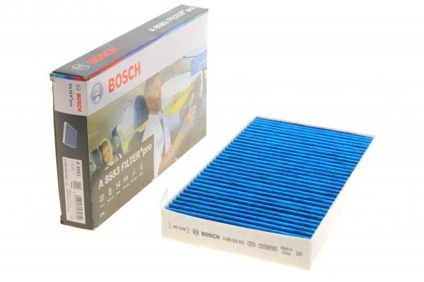 BOSCH A8583 FILTER+pro TESLA (потрібно 2 шт) Фільтр салону антибактеріальний (вугілля) MODEL 3 (5YJ3) EV 17-