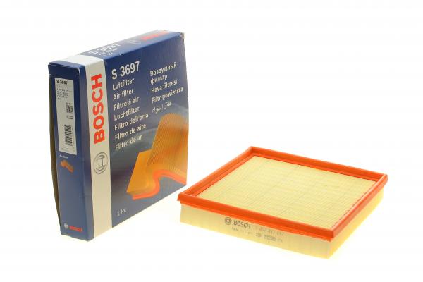 BOSCH S3697 фільтр повітряний BMW E36 1,6-1,9 (236*42*235)