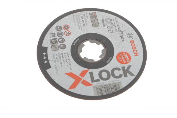 X-LOCK ВІДРІЗ КРУГ 125x1 Standard INOX