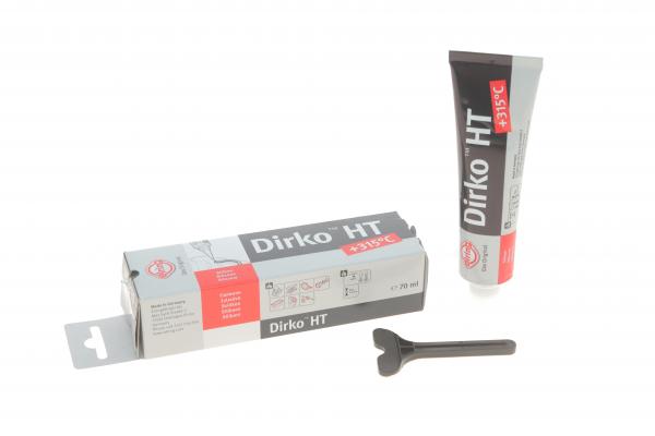 006.553 Elring Герметик Dirko HT (-60°C +315°C) 70мл (чорний)