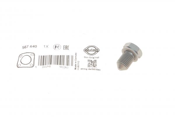 ELRING VW пробка картера двигуна A4,A6,Golf,Passat
