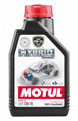 Масло моторне синтетичне д/авто MOTUL NGEN Hybrid 0W16 1L