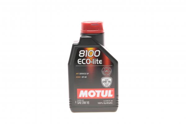 Моторна олива MOTUL 8100 Eco-lite 0W16 1L/110376