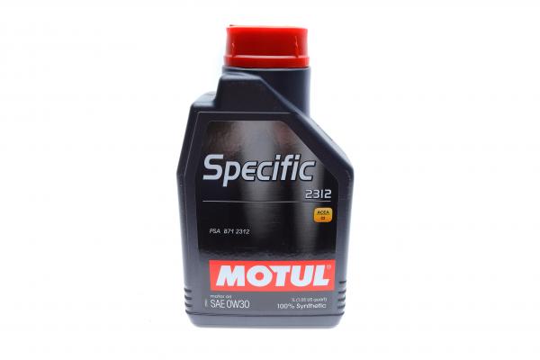 Олива MOTUL SPEC 2312 0W30 1L