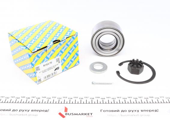 R153.70 NTN-SNR - Комплект підшипника ступиці