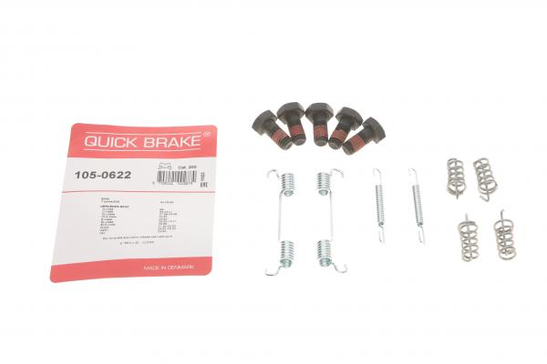 105-0622 QUICK BRAKE Комплект пружинок колодок ручника MВ Vito (W638/639)