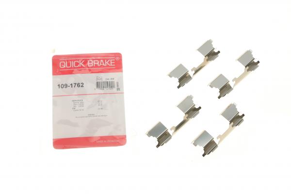 109-1762 QUICK BRAKE Планка супорта (переднього) прижимна (к-кт) MB Sprinter/VW Crafter 06- (Brembo)