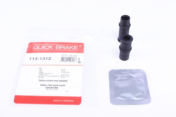 113-1312 QUICK BRAKE Ремкомплект направляючих супорта (переднього) VW Caddy II/Golf III/Skoda Fabia