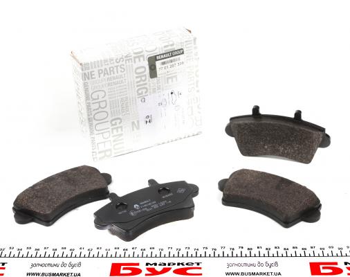 7701207339 OE_RENAULT КОЛОДКИ ГАЛЬМІВНІ ПЕРЕД