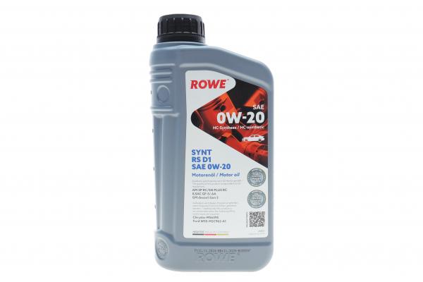Олива моторна HIGHTEC SYNT RS D1 SAE 0W-20 (1 L)