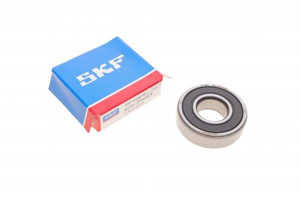 SKF підшипник генератора 6204 2RSH/C3 20*47*14 (збільш. тепловий зазор)