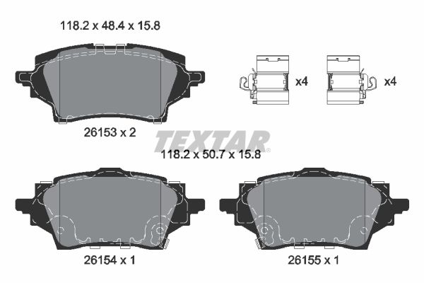 KLOCKI HAM. TOYOTA T. C-HR/COROLLA 1,2-2,0 18-