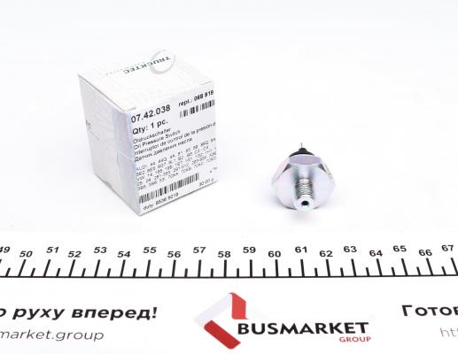Датчик тиску мастила