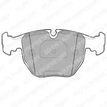 DELPHI BMW гальмівні колодки передн.5-serie (E39), 7-serie (E38), X5 (E53)