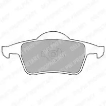 Гальмівні колодки дискові VOLVO S60/S80/V70/XC70 \R \97-06