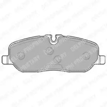DELPHI LANDROVER гальмівні колодки передн. Range Rover Sport 05-, Discovery 04-