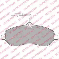 Гальмівні колодки дискові CITROEN/FIAT/PEUGEOT Jumpy/Scudo/Expert \F \07>>